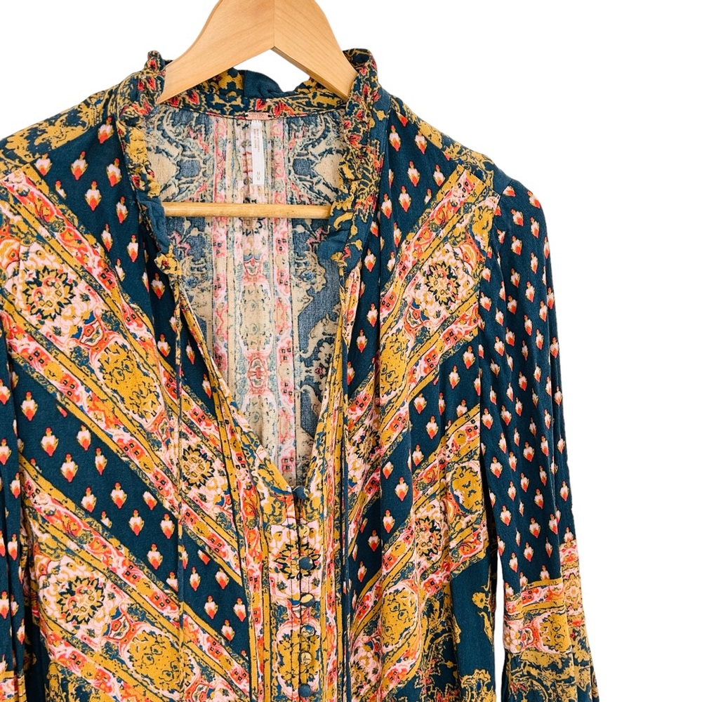 Free People Multicolor Bohemian Tunic - Picture 6 of 11